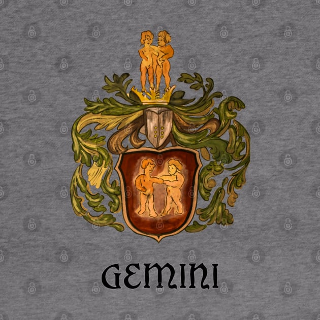 Gemini Coat of Arms by D_AUGUST_ART_53